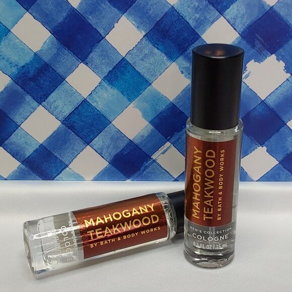 Bath & Body Works 'MAHOGANY TEAKWOOD' Signature COLOGNE 2-Piece Gift Set - Picture 5 of 10